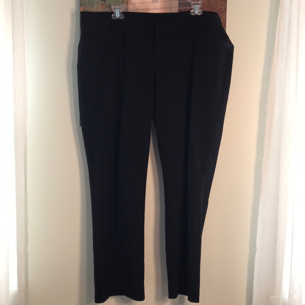 Black trousers